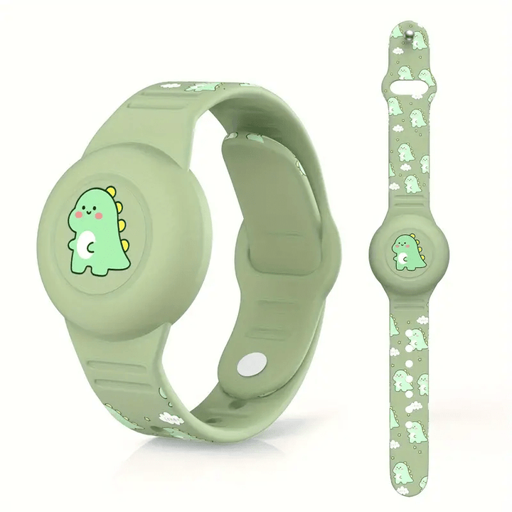Stornfield | SAFESNUG – Kids’ Airtag Bracelet with Fun Dino Design