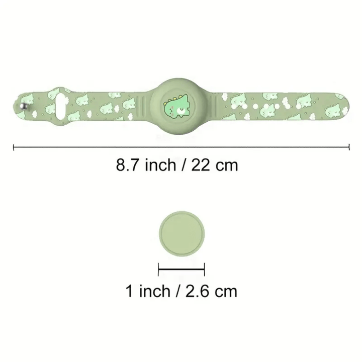 Stornfield | SAFESNUG – Kids’ Airtag Bracelet with Fun Dino Design