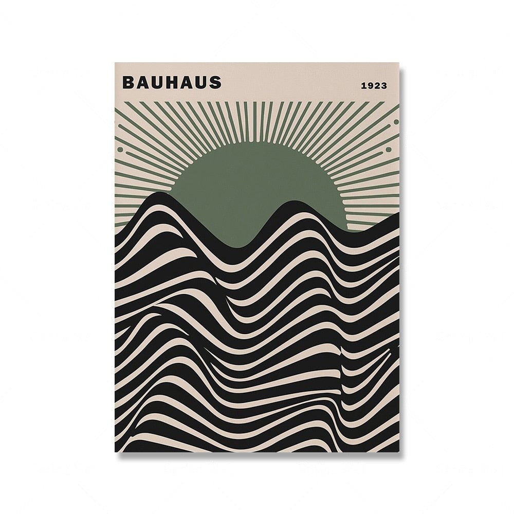 Stornfield | Sage Green Matisse Yayoi Kusama Exhibition Poster