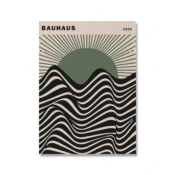 Stornfield | Sage Green Matisse Yayoi Kusama Exhibition Poster