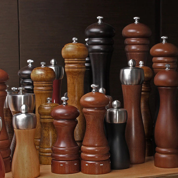 Salt and Pepper Mills Pepper Mill with Strong Adjustable Grinder | Stornfield