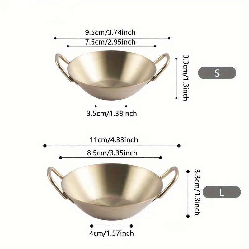 Sauce Dipping Bowl Stainless Steel Dipping Cups Round Sauce Dishes | Stornfield