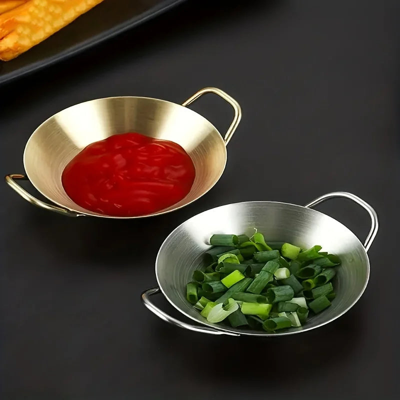 Sauce Dipping Bowl Stainless Steel Dipping Cups Round Sauce Dishes | Stornfield