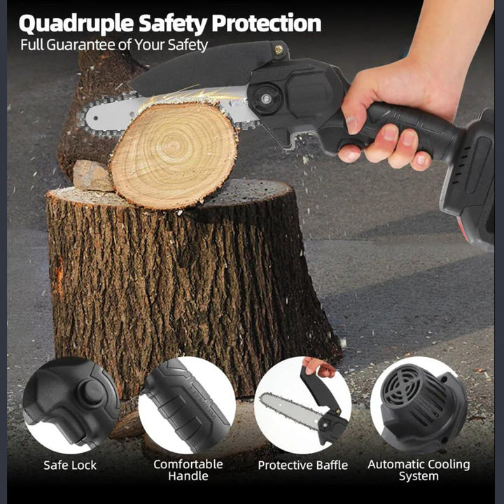 Accu-handheld chainsaw | Stornfield