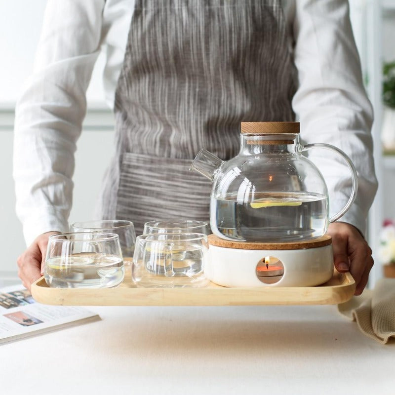 Stornfield | Scandinavian Glass Teapot Set
