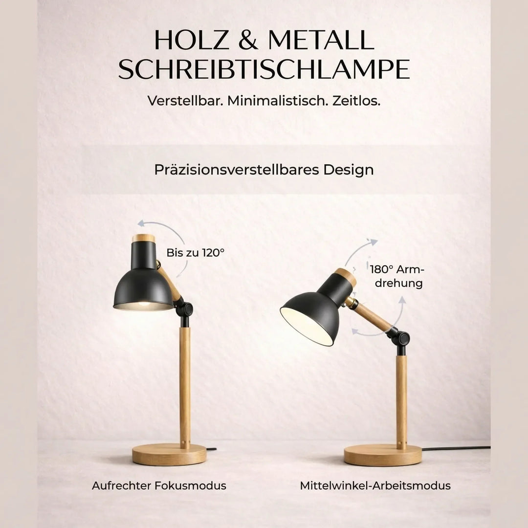 HoutLicht Desk Lamp for Desk | Stornfield
