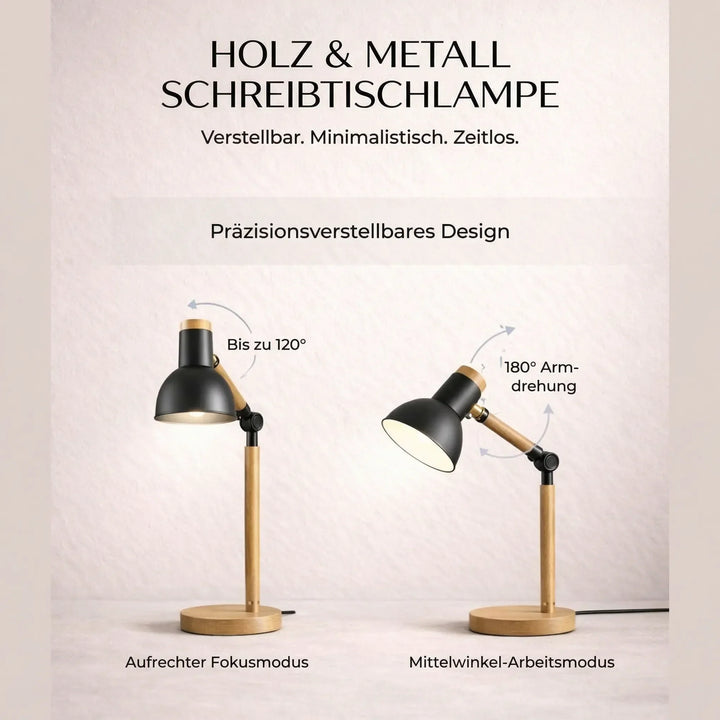HoutLicht Desk Lamp for Desk | Stornfield