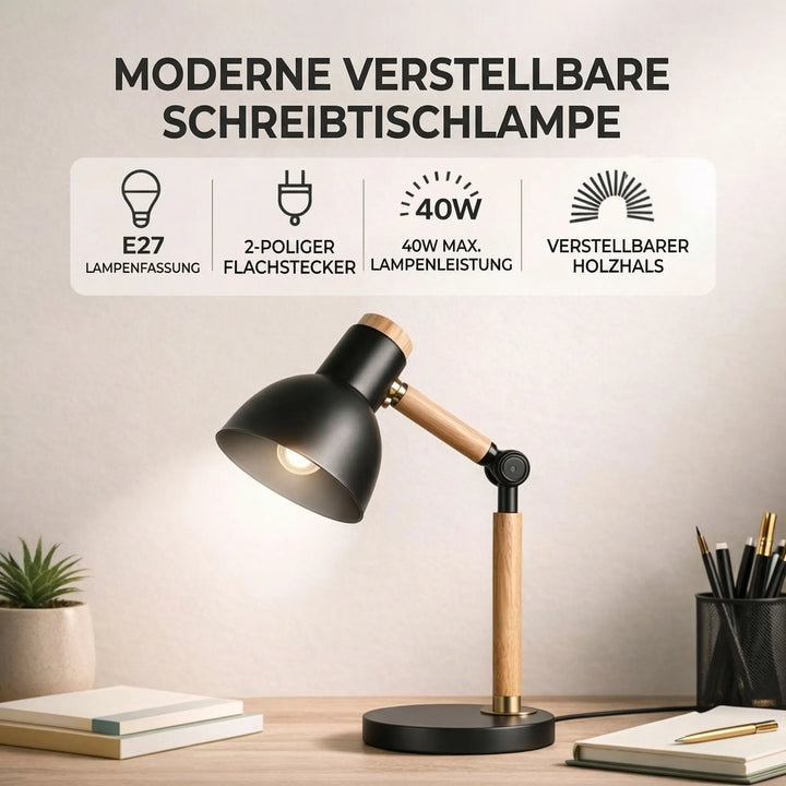 HoutLicht Desk Lamp for Desk | Stornfield