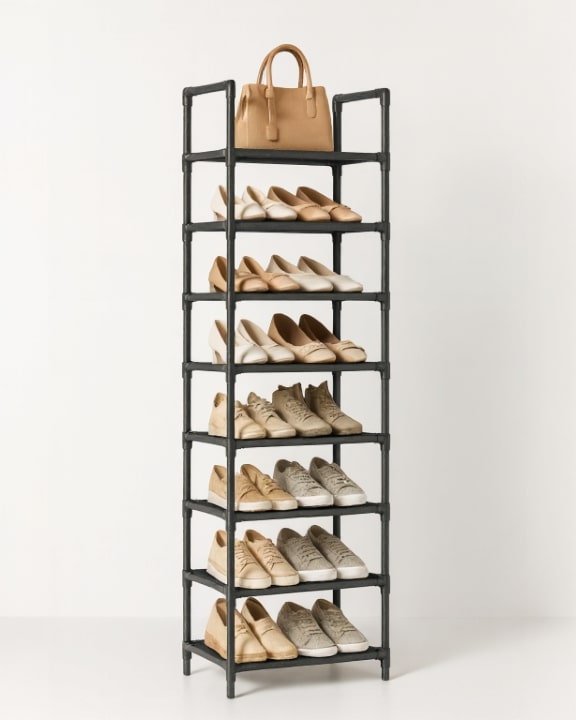 SlimStack Shoe Rack 10 Levels – Space-Saving Storage System | Stornfield