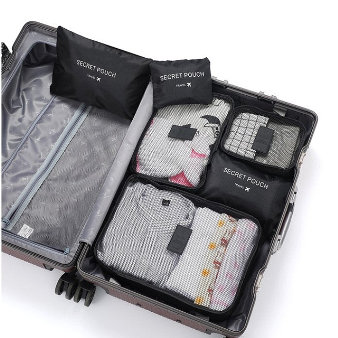 Stornfield | Luggage Storage Organizer Cubes Interior Pouches (6 Piece)