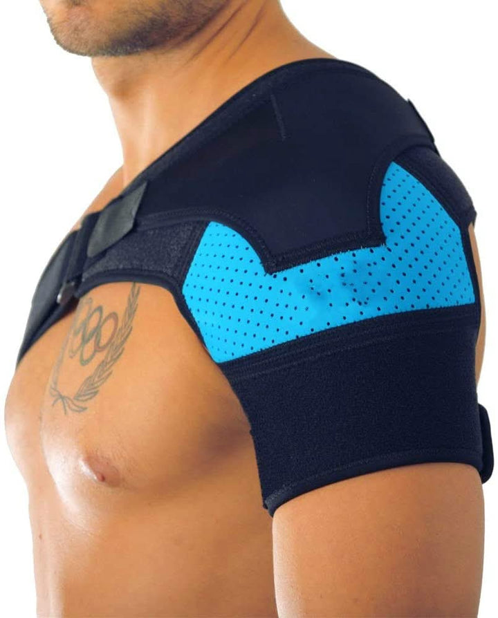 Stornfield | Shoulder Brace with Compression Pad – Adjustable Support for Pain Relief