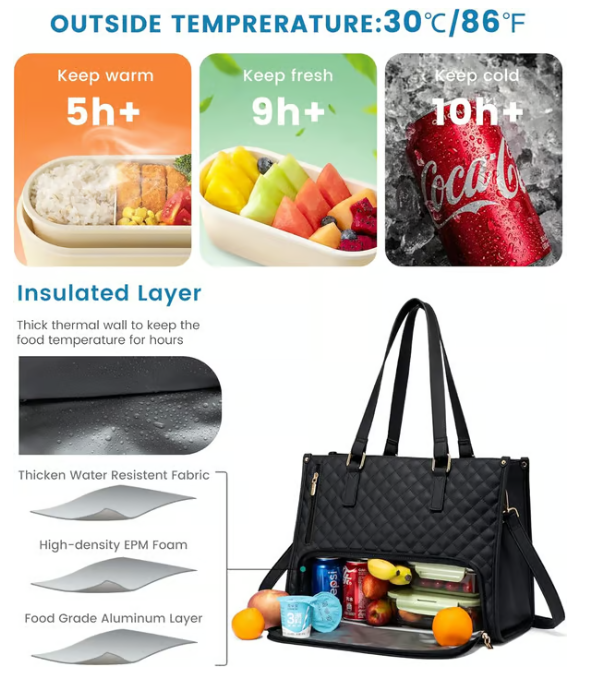Insulated Laptop & Lunch Bag | Stornfield
