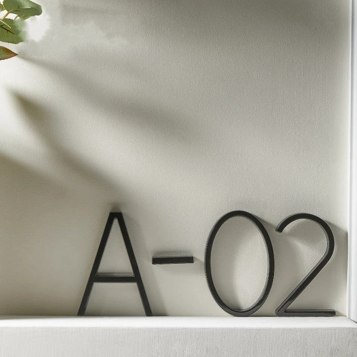 Stornfield | Hannah Black House Numbers