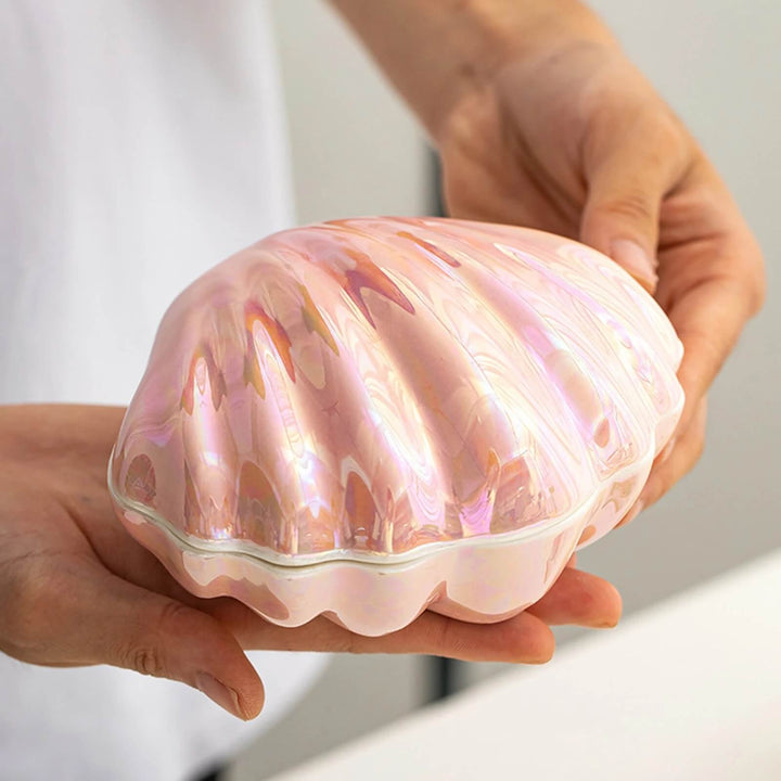 Stornfield | Clam Shell Ceramic Storage Box