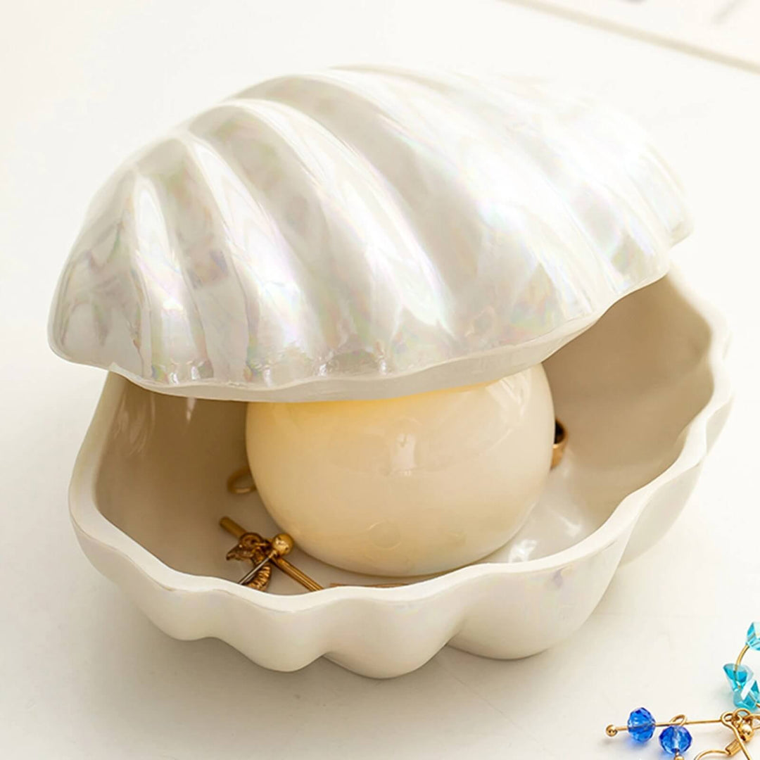 Stornfield | Clam Shell Ceramic Storage Box