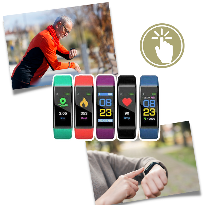 Senior Smartwatch with Heart Rate & Blood Pressure Monitoring | Stornfield