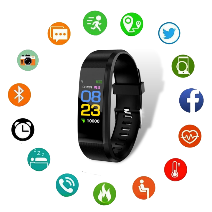 Senior Smartwatch with Heart Rate & Blood Pressure Monitoring | Stornfield