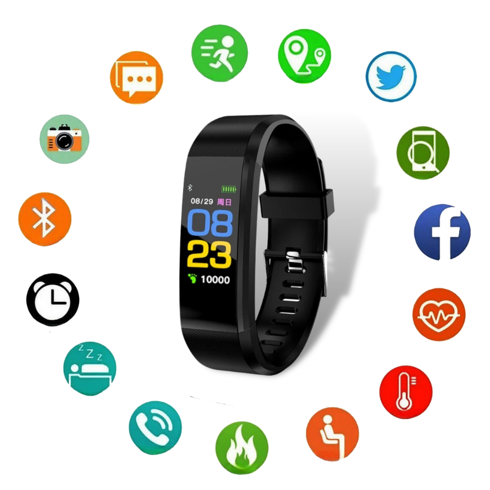 Stornfield | VitaWatch | Senior Smartwatch with Health Monitor and Large LED Screen