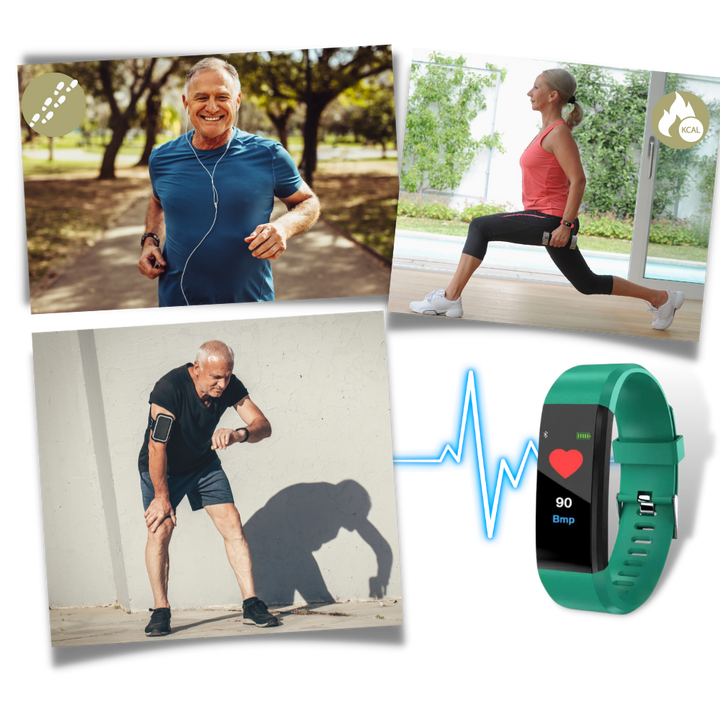 Stornfield | VitaWatch | Senior Smartwatch with Health Monitor and Large LED Screen
