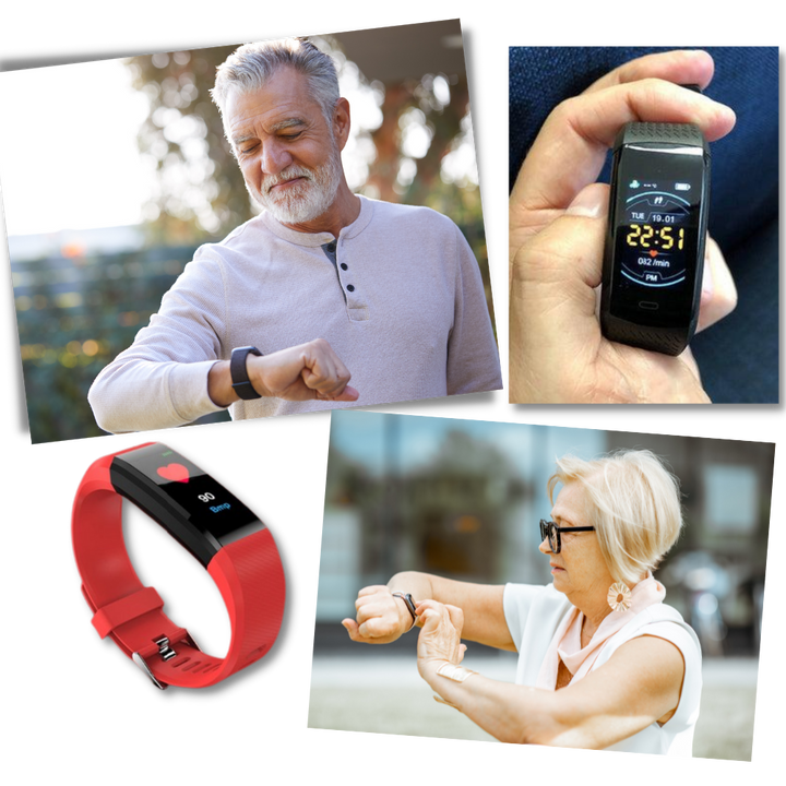 Senior Smartwatch with Heart Rate & Blood Pressure Monitoring | Stornfield