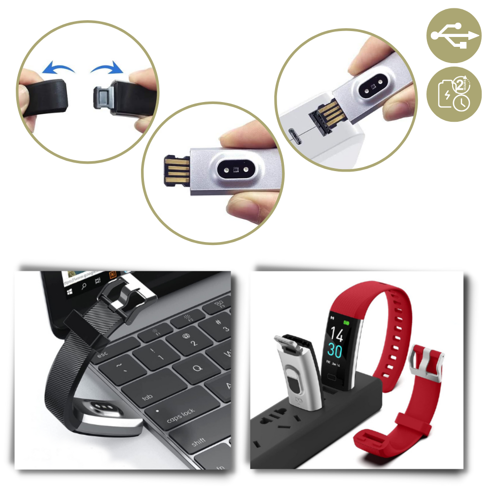 Stornfield | VitaWatch | Senior Smartwatch with Health Monitor and Large LED Screen