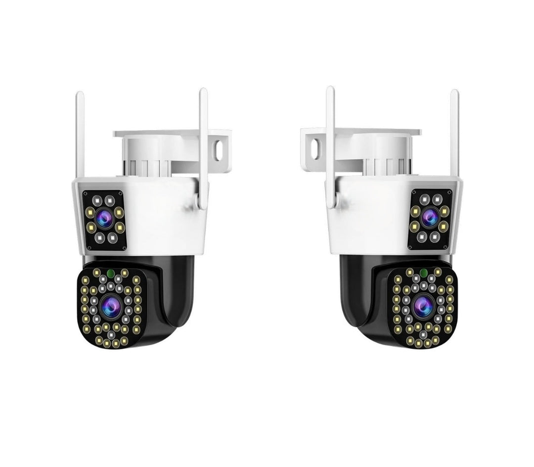 DualGuard Max 2-Pack – 360° Security Camera Set with Night Vision | Stornfield