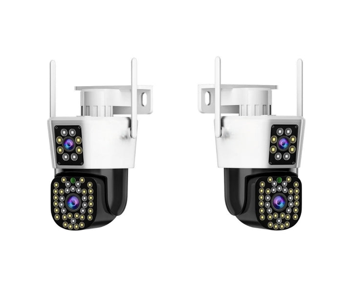 DualGuard Max 2-Pack – 360° Security Camera Set with Night Vision | Stornfield