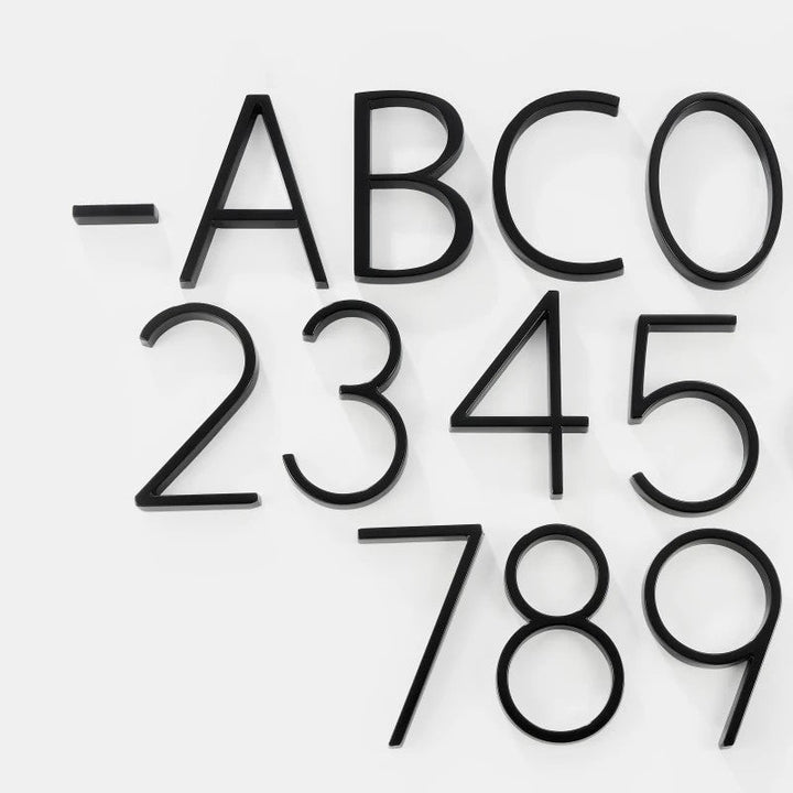 Stornfield | Hannah Black House Numbers