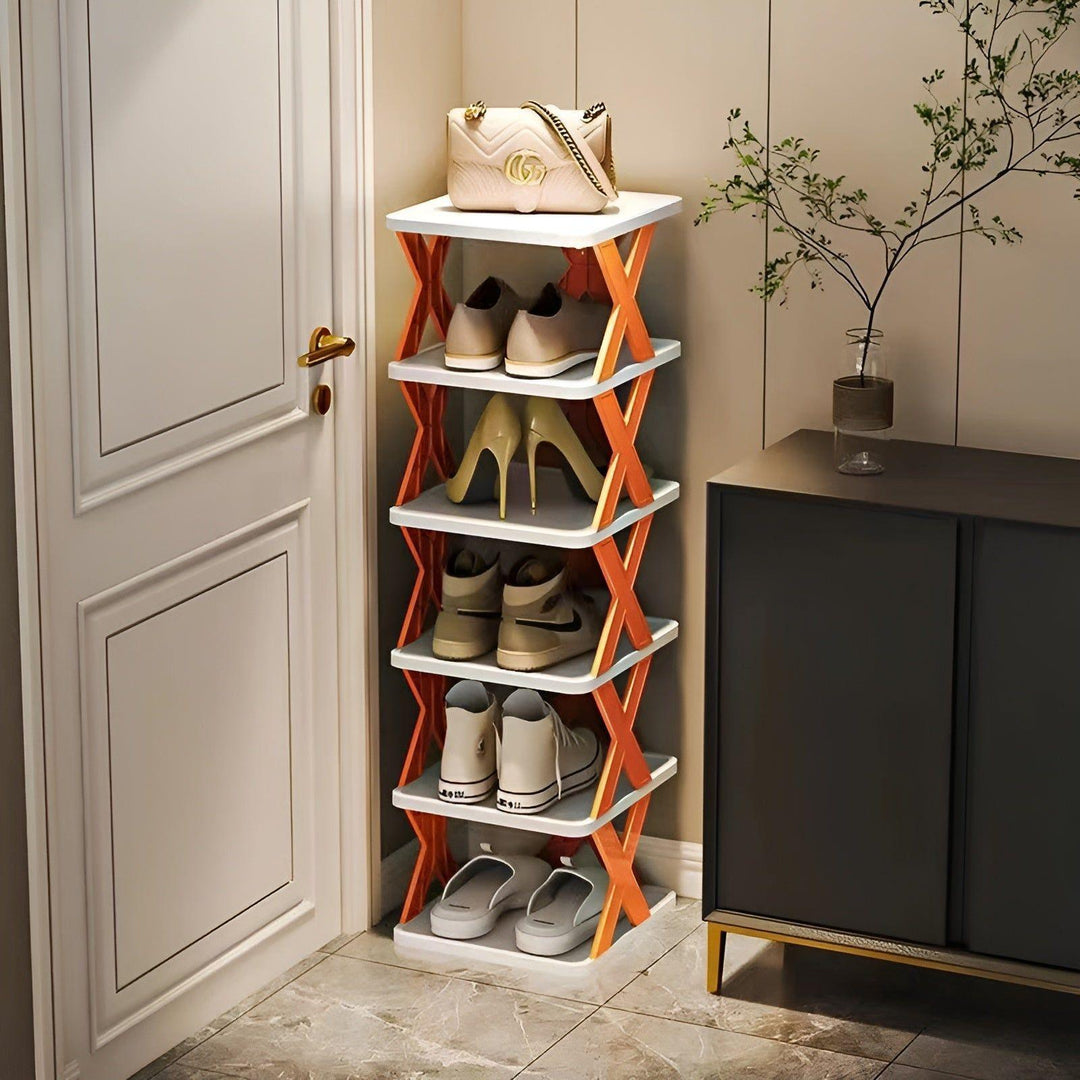 FlexiRack Shoe Organizer - Multifunctional Multi-layer Folding Shoe Rack | Stornfield