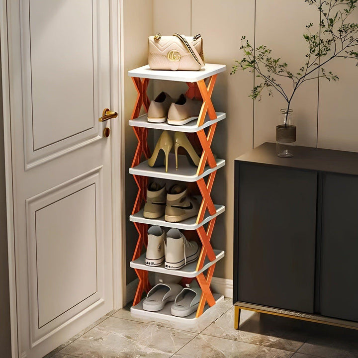 FlexiRack Shoe Organizer - Multifunctional Multi-layer Folding Shoe Rack | Stornfield