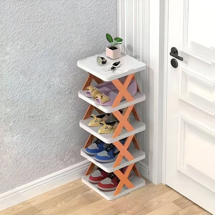 Multifunctional and Foldable Shoe Rack - SpaceSaver | Stornfield