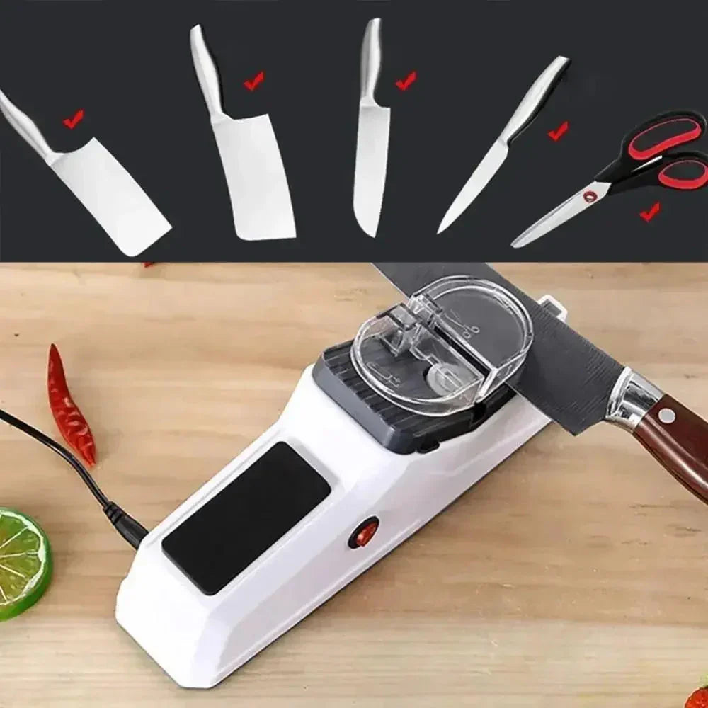 Electric knife sharpener for kitchen knives | Stornfield