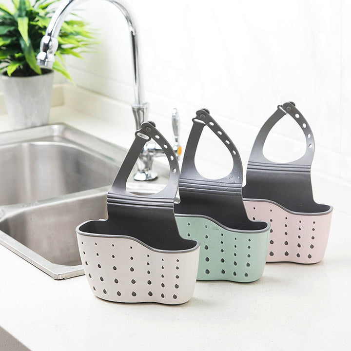 Shelf Soap Sponge Rack Bathroom Holder Kitchen Storage Suction Cup | Stornfield