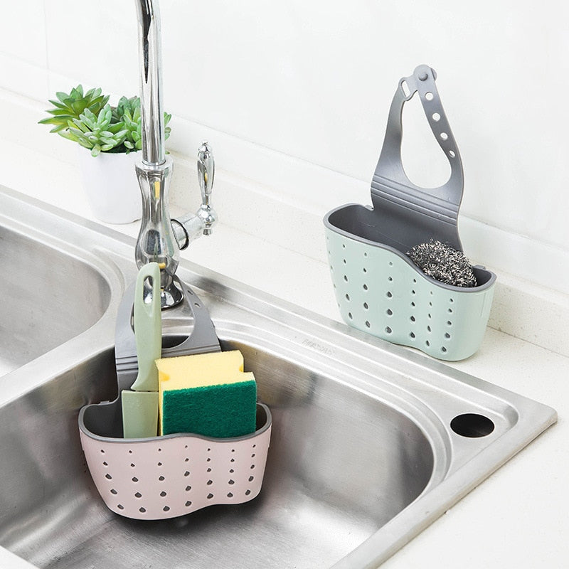 Shelf Soap Sponge Rack Bathroom Holder Kitchen Storage Suction Cup | Stornfield