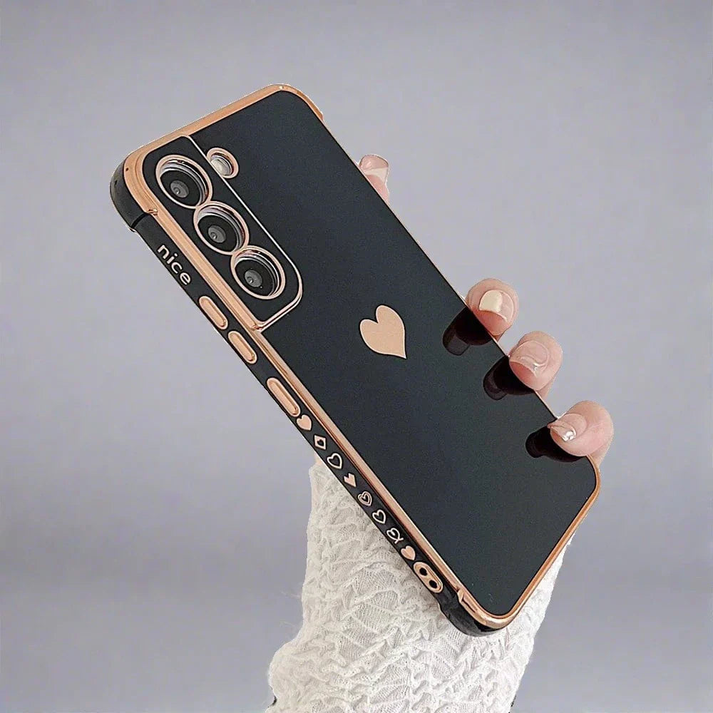 Stornfield | Samsung Phone Cases | Luxury Plated Shockproof Square Case
