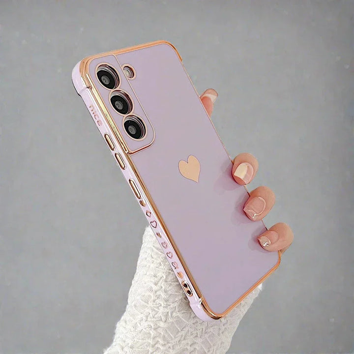 Stornfield | Samsung Phone Cases | Luxury Plated Shockproof Square Case