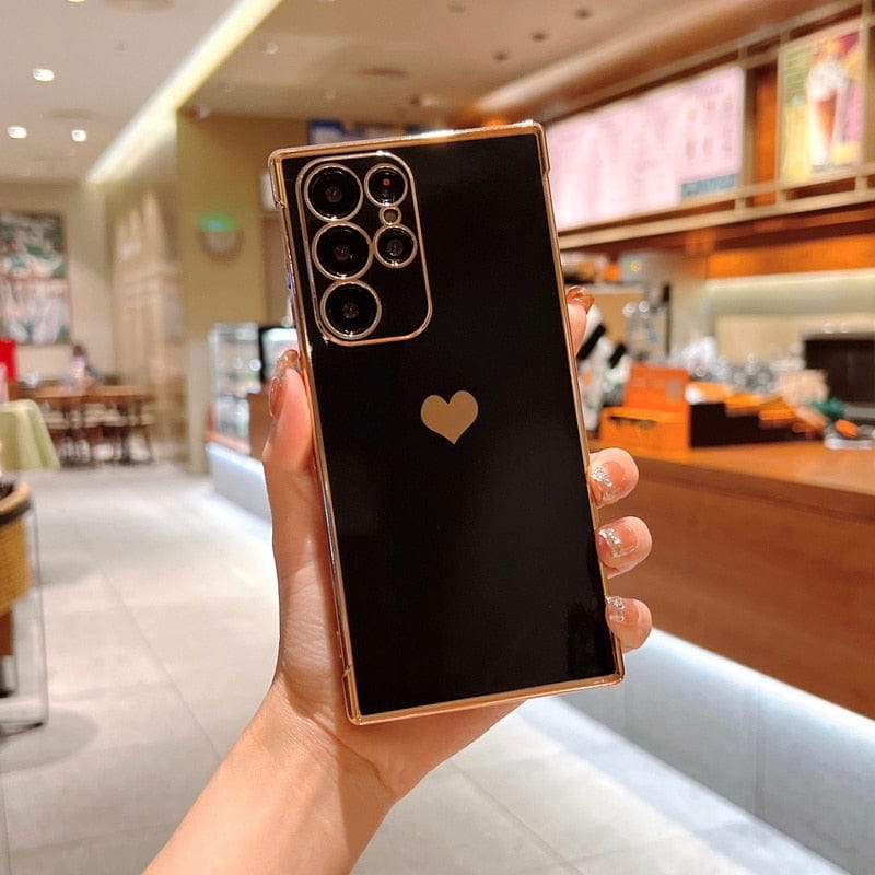 Stornfield | Samsung Phone Cases | Luxury Plated Shockproof Square Case