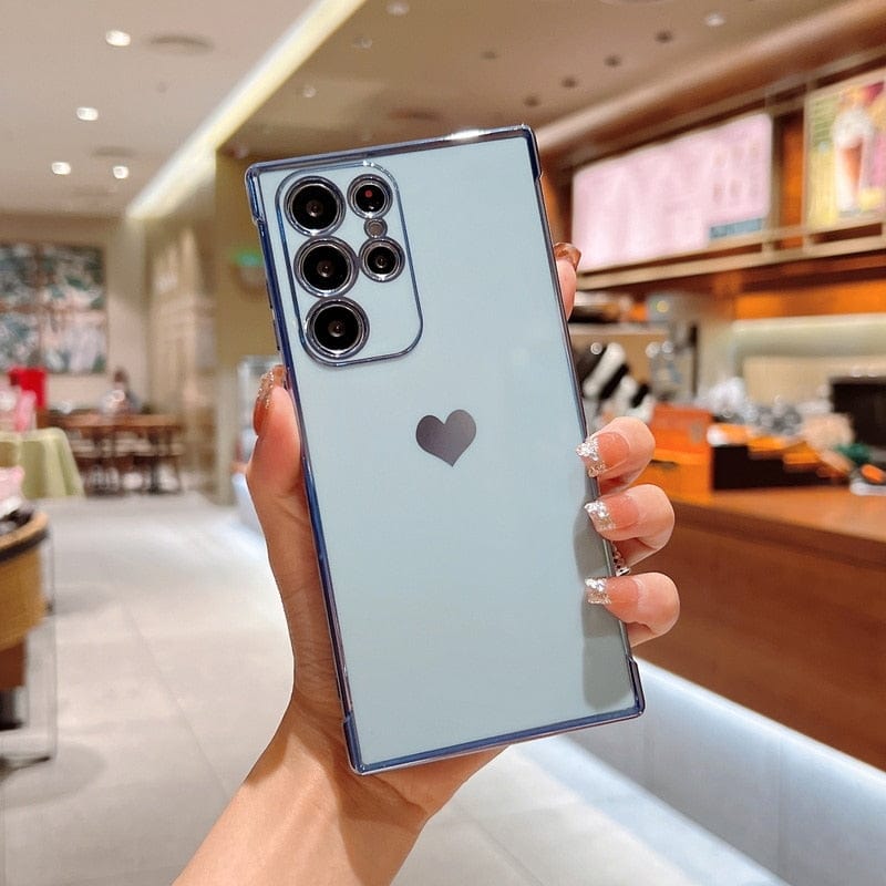 Stornfield | Samsung Phone Cases | Luxury Plated Shockproof Square Case