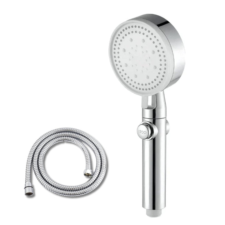 Stornfield | 5-Mode Shower Head for Low Pressure | Stop Button for Easy Water Control