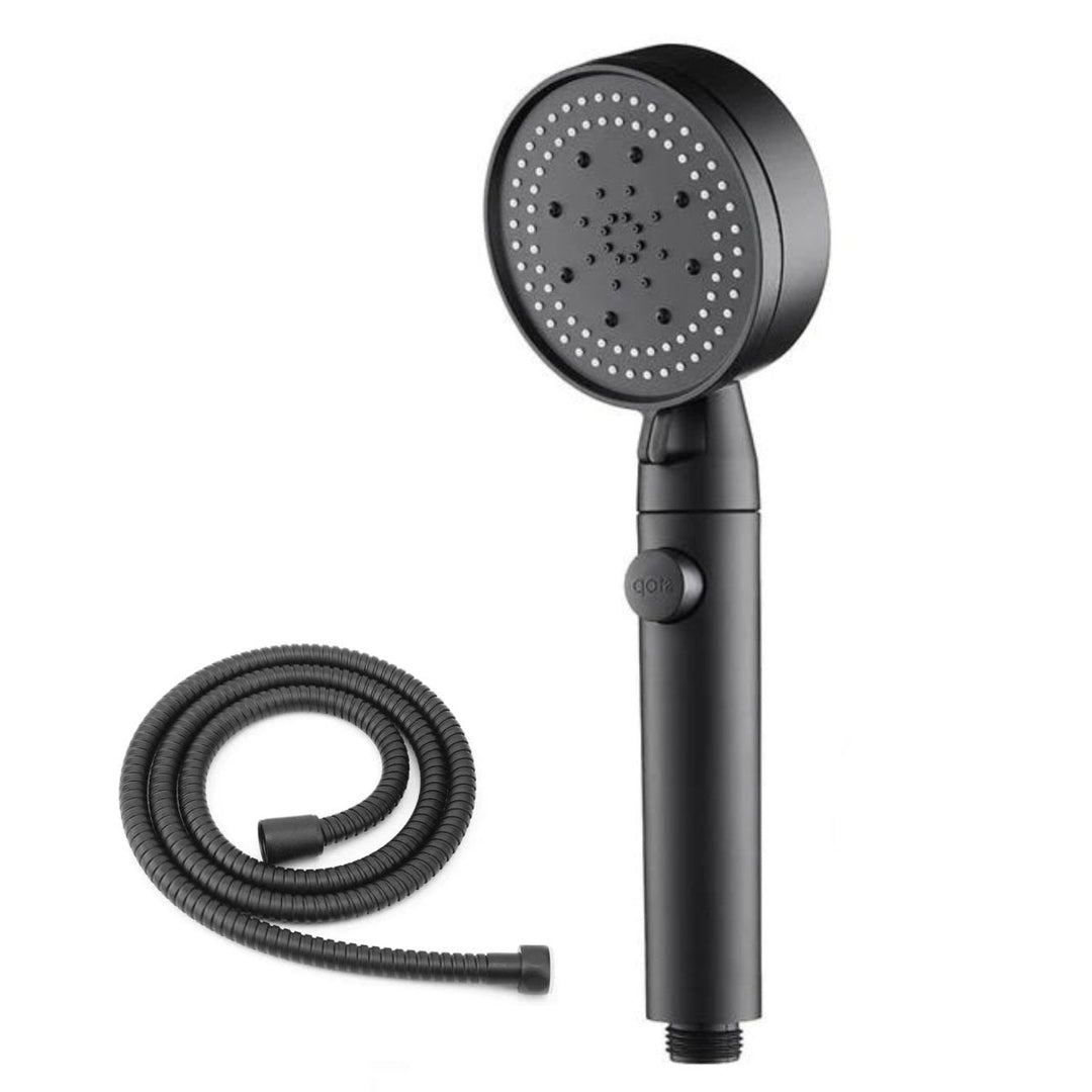 Stornfield | 5-Mode Shower Head for Low Pressure | Stop Button for Easy Water Control