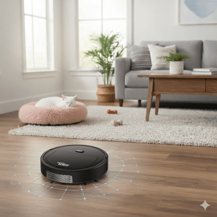 Stornfield | SILENTDUST – Smart Robot Vacuum with Ultra-Quiet Cleaning & HEPA Filtration