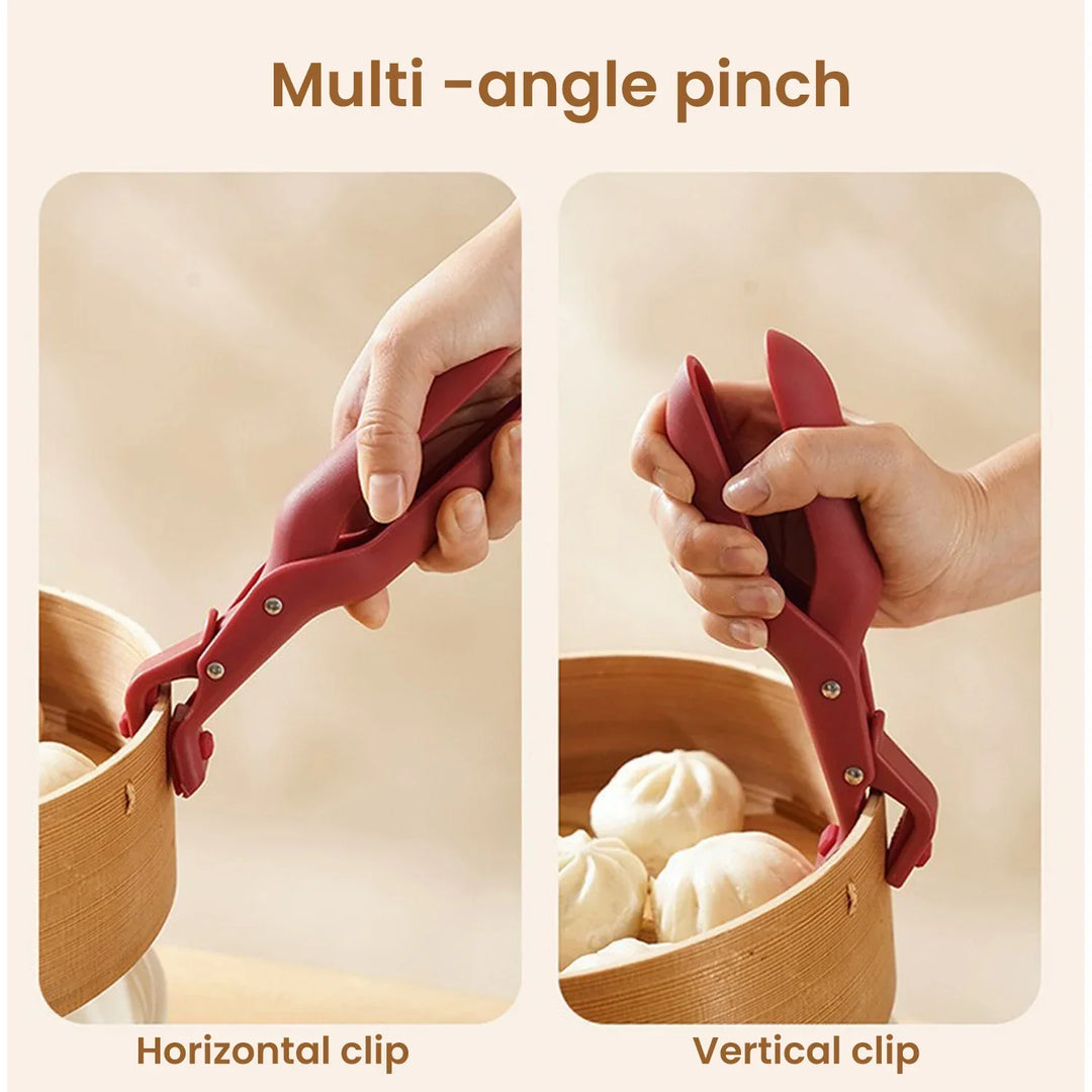 Silicone Anti-Scald Clip Heat Resistant Plate Bowl Lifter Pot Holder | Stornfield