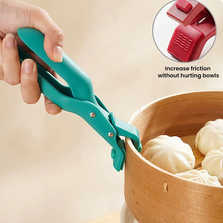 Silicone Anti-Scald Pot Clip Heat Resistant Plate Holder | Stornfield