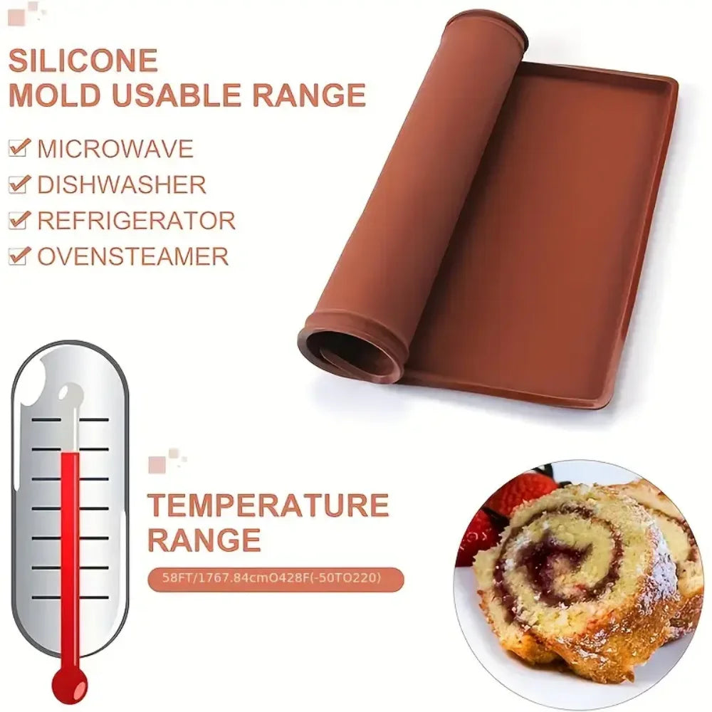 Reusable Non-Stick Silicone Baking & Swiss Roll Mats | Stornfield