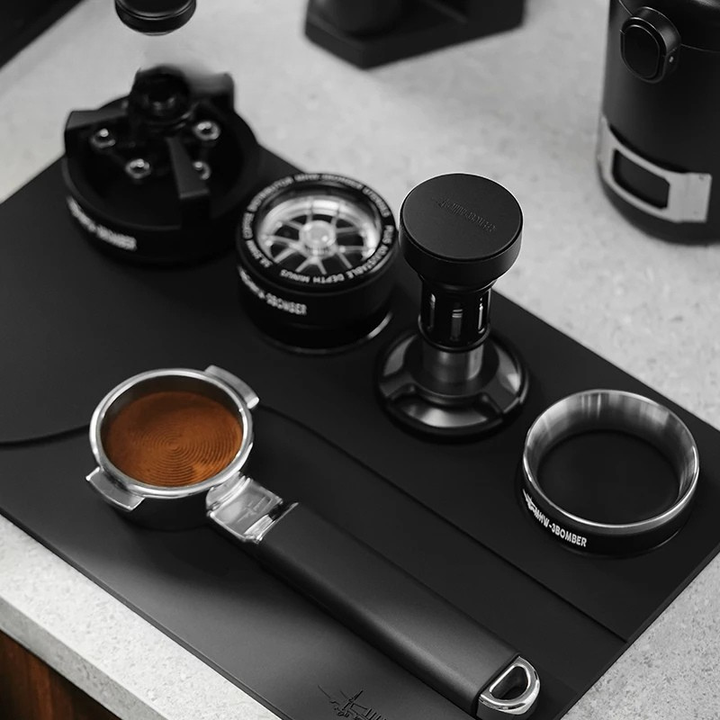 Espresso Tamper Mat Silicone | Anti-slip Barista Counter Mat | Stornfield
