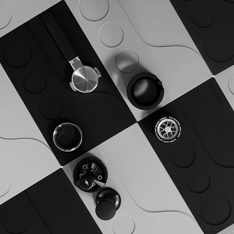 Espresso Tamper Mat Silicone | Anti-slip Barista Counter Mat | Stornfield