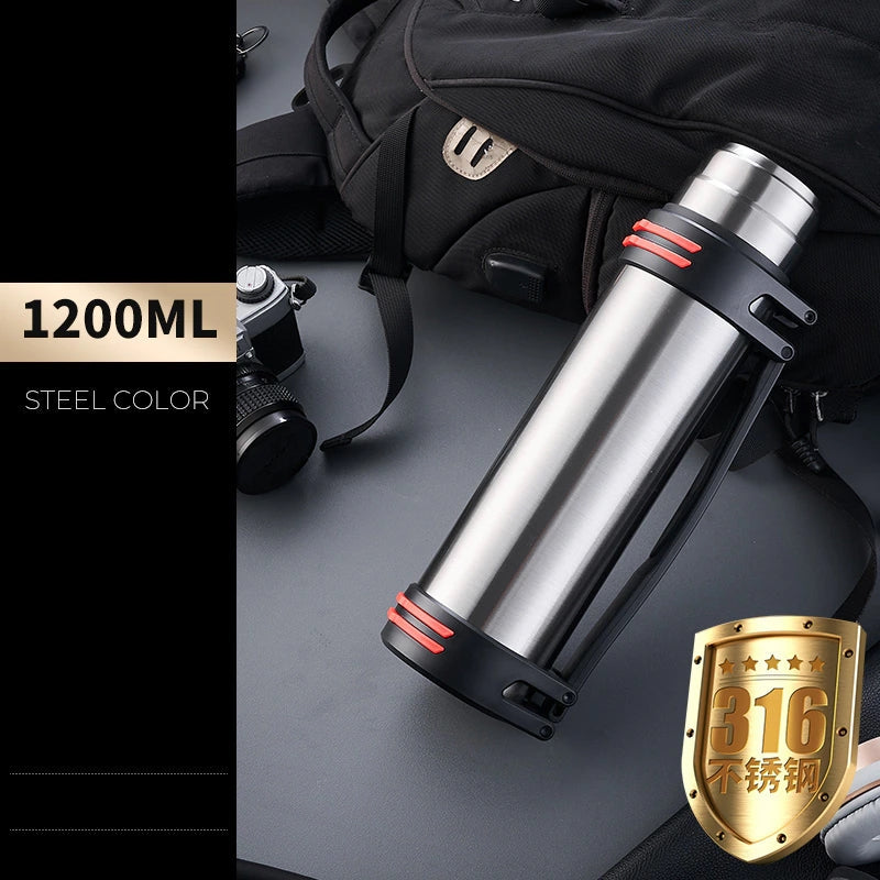 Giant Drink Stainless Steel Thermos Bottle | Stornfield