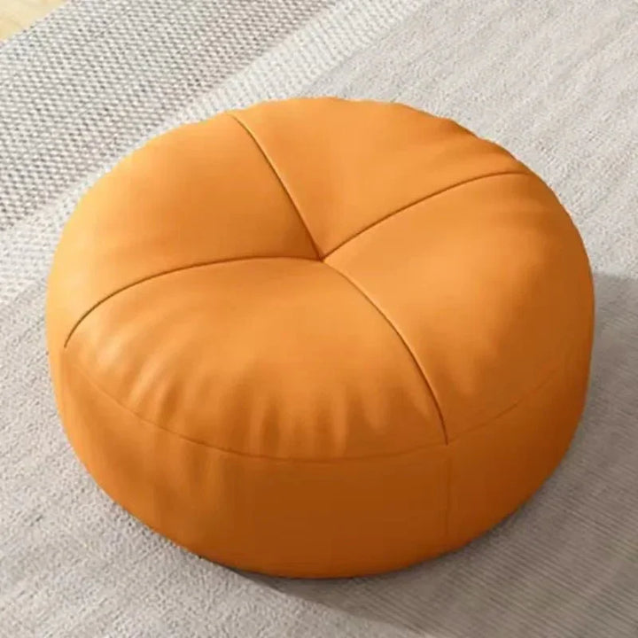 Stornfield | Coussin de pied en cuir nappa de style japonais facile