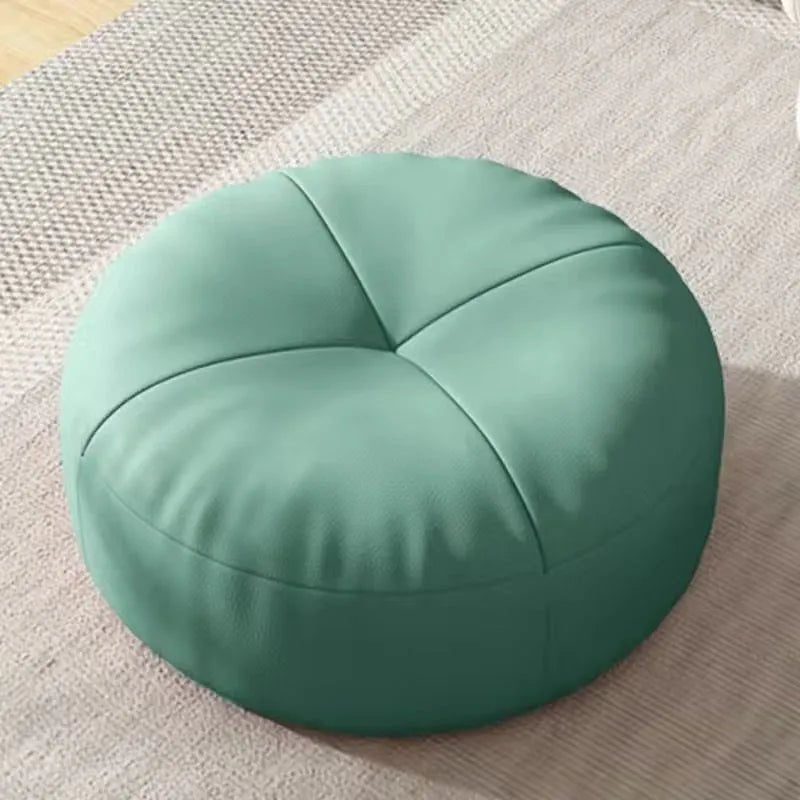 Stornfield | Coussin de pied en cuir nappa de style japonais facile