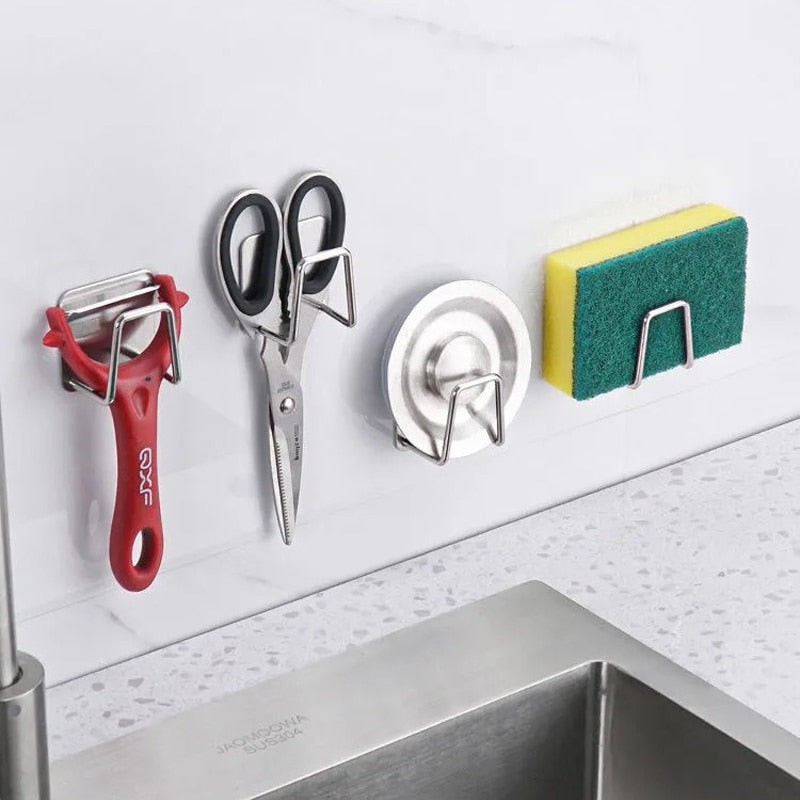 Sink Sponge Rack Drain Storage Shelf Stainless Steel Sponge Holder | Stornfield